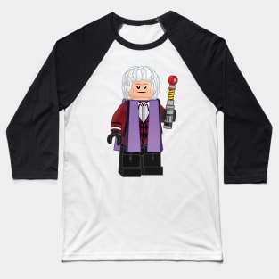 Lego Third Doctor Baseball T-Shirt